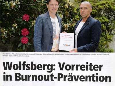 Burnout Medienberichte